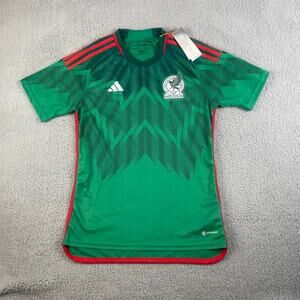 Adidas Men's Medium Green Lozano 22 Mexico 2022 Short Sleeve Home Soccer Jersey